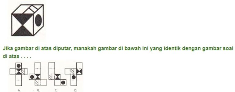 20+ Contoh Soal Psikotes Gambar Dan Jawaban [Lengkap] - Berlatih Soal